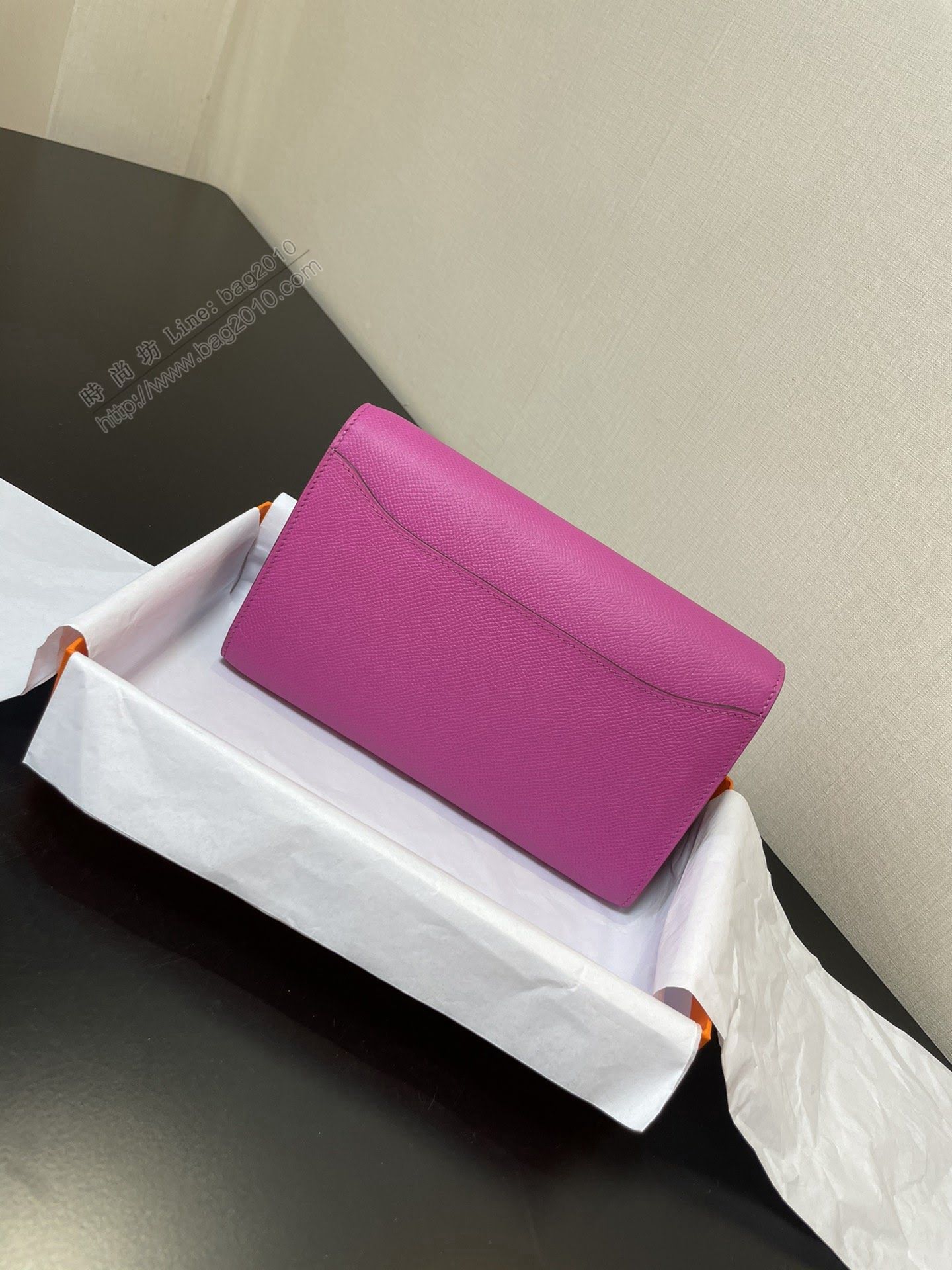 Constance小挎包 to go斜挎包 epsom皮 玉蘭粉銀扣 康康斜挎女包  am2169